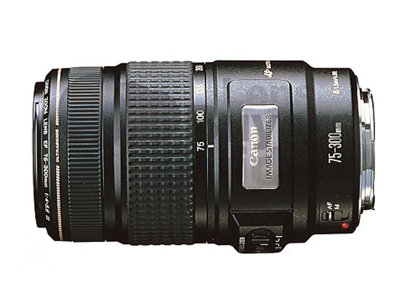 Canon EF 75-300mm f/4-5.6 IS USM 鏡頭評語, 技術規格, 配件 