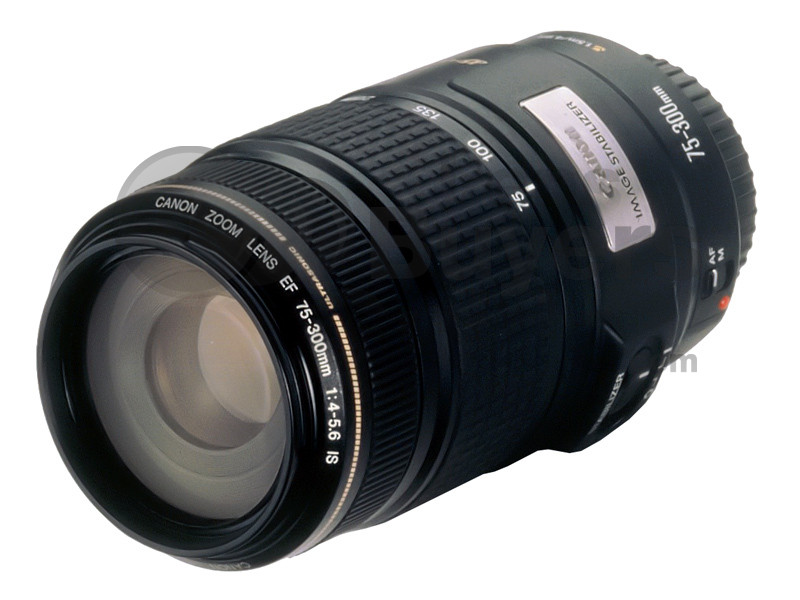 Canon EF 75-300mm f/4-5.6 IS USM reseñas de lentes, especificación 