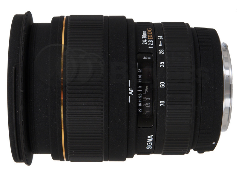 Sigma 24-70mm f/2.8 EX DG MACRO lens reviews, specification