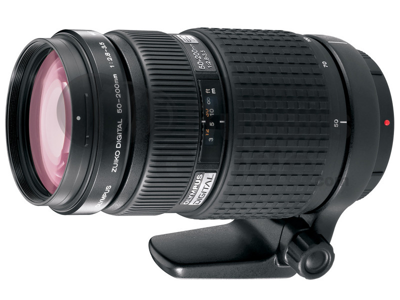 Olympus Zuiko Digital 50-200mm f/2.8-3.5 鏡頭評語, 技術規格, 配件