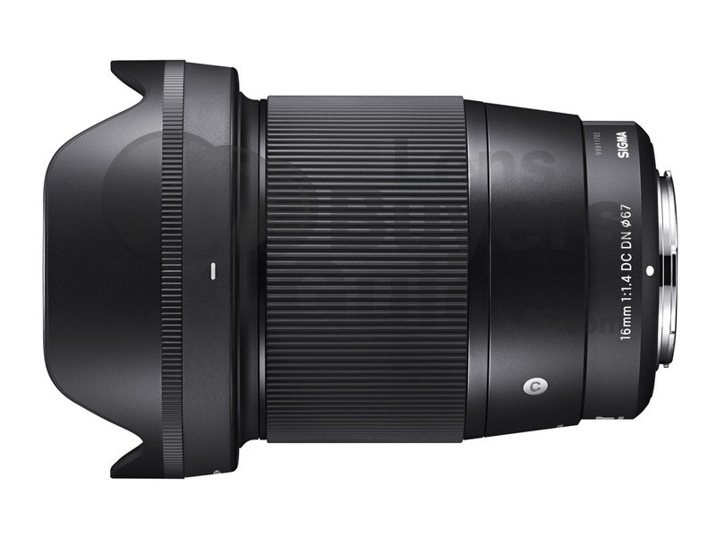 Sigma 16mm f/1.4 DC DN C lens reviews, specification, accessories 
