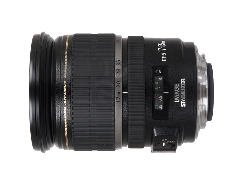 Canon EF-S 17-55mm f/2.8 IS USM 鏡頭評語, 技術規格, 配件