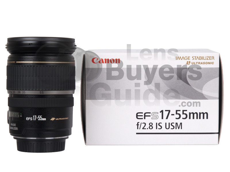 Canon EF-S 17-55mm f/2.8 IS USM 鏡頭評語, 技術規格, 配件