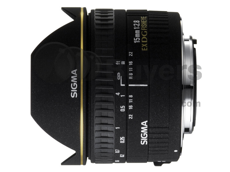 SIGMA 15mm f2.8 EXDG FishEye Canon 魚眼-