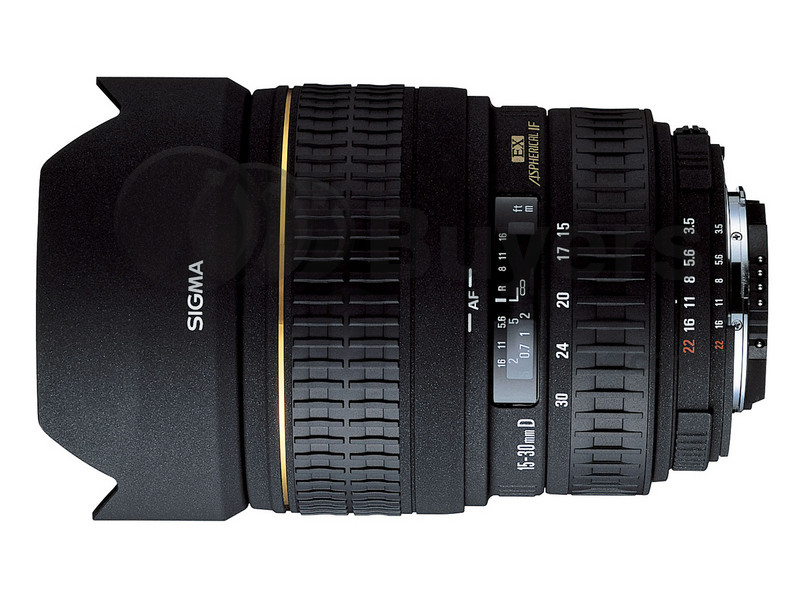 Sigma 15-30mm f/3.5-4.5 EX DG ASP lens reviews, specification