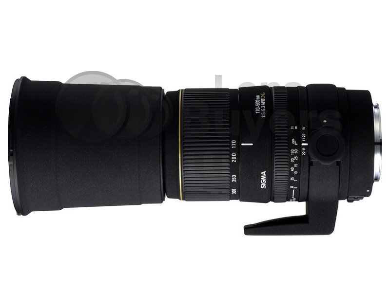 Sigma 170-500mm f/5-6.3 APO DG lens reviews, specification 
