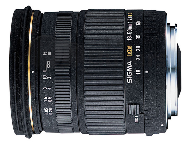 Sigma 18-50mm f/2.8 EX DC reseñas de lentes, especificación 