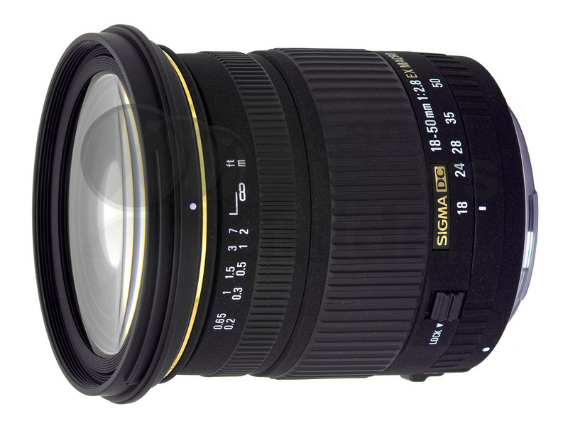 Sigma 18-50mm f/2.8 EX DC MACRO lens reviews, specification