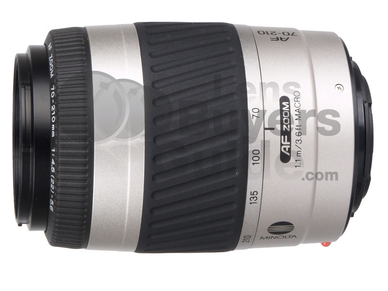 Minolta AF 70-210mm f/4.5-5.6 II lens reviews, specification