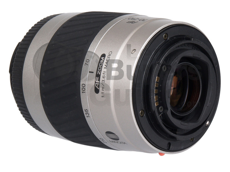 Minolta AF 70-210mm f/4.5-5.6 II lens reviews, specification