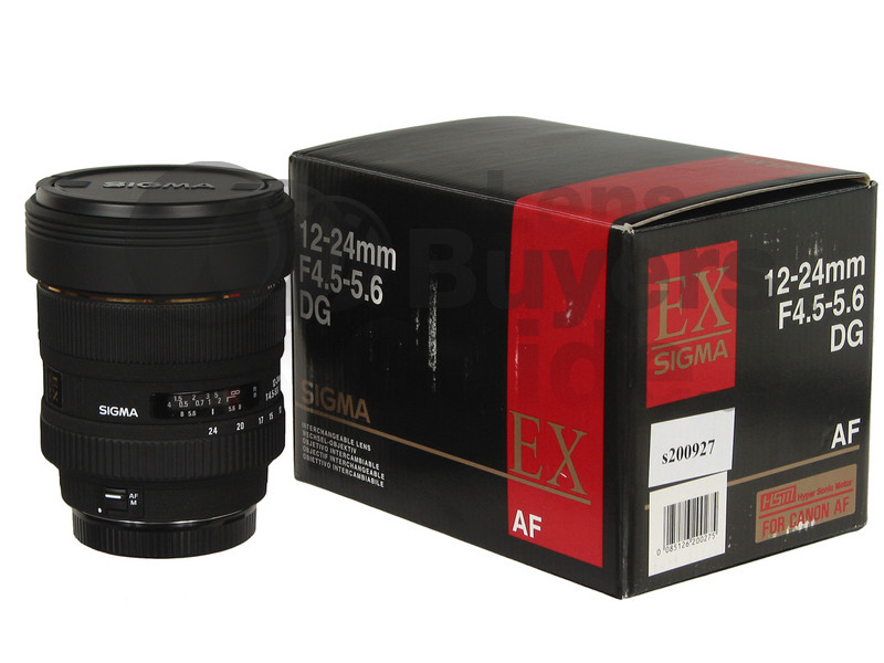 Sigma 12-24mm f/4.5-5.6 EX DG ASP HSM lens reviews, specification