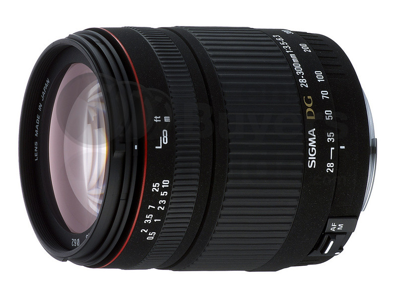 Sigma 28-300mm f/3.5-6.3 DG MACRO lens reviews, specification 