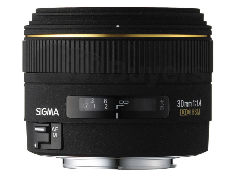 Sigma 30mm f/1.4 EX DC HSM lens reviews, specification 