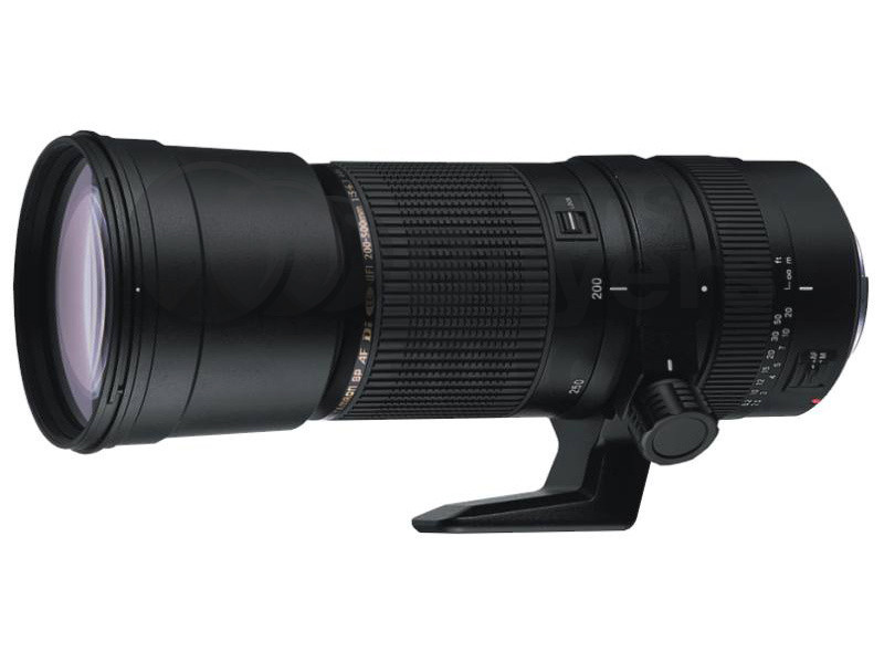 Tamron SP AF200-500mm f/5-6.3 Di LD 鏡頭評語, 技術規格, 配件