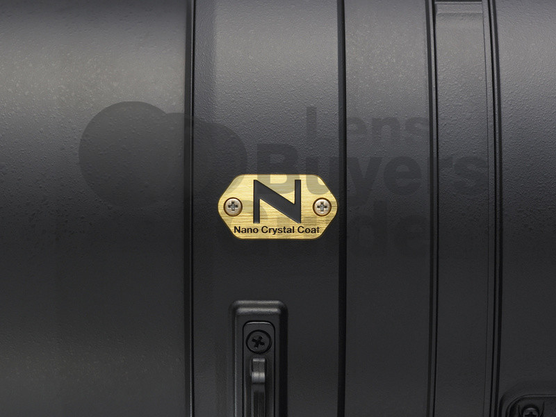 Nikkor 500mm f/4G ED VR AF-S 鏡頭評語, 技術規格, 配件 