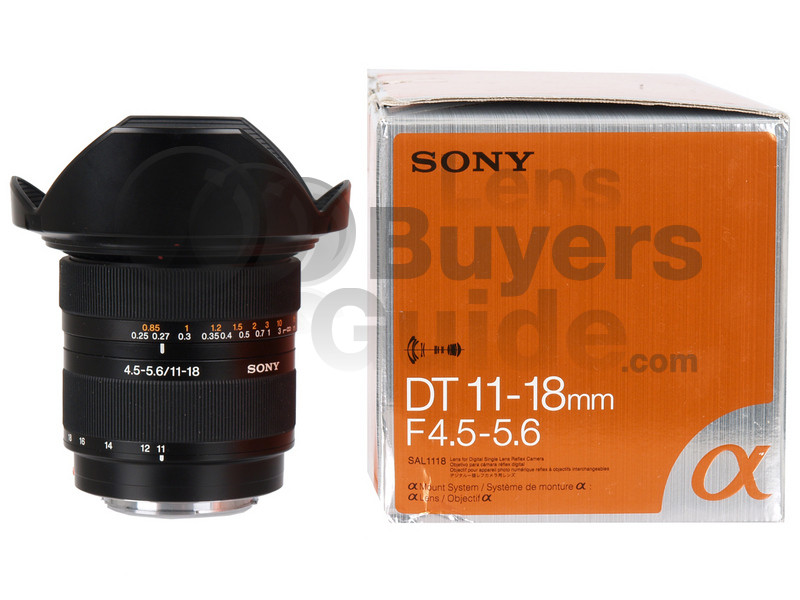SONY レンズ DT 11-18mm F4.5-5.6 Aマウント - カメラ
