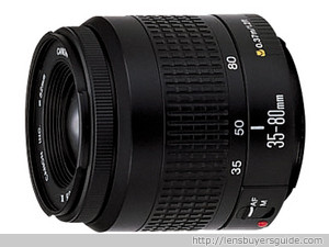 Canon EF 35-80mm f/4-5.6 III lens