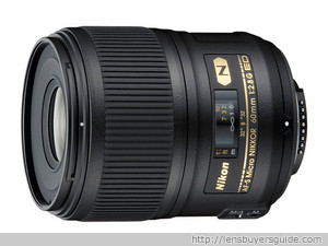 Nikkor 60mm f/2.8G AF-S ED Micro lens