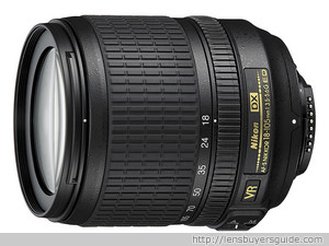 Nikkor 18-105mm f/3.5-5.6G ED AF-S VR DX lens