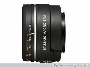 Sony DT 30mm f/2.8 SAM Macro lens
