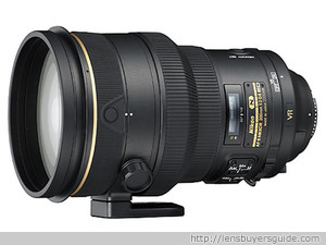 Nikkor 200mm f/2G AF-S ED VR II lens