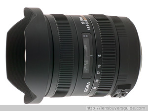 Sigma 12-24mm f/4.5-5.6 DG HSM II lens