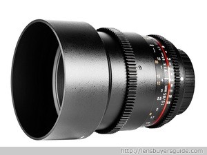 Samyang 85mm T1.5 Cine AS IF UMC lens
