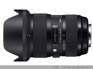 Sigma 24-35mm F2 DG HSM A lens