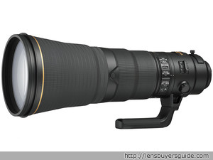 Nikkor 600mm f/4E FL ED VR AF-S lens