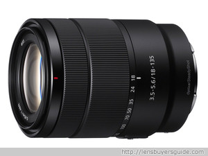 Sony E 18-135mm f/3.5-5.6 OSS lens