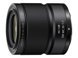 Nikkor Z DX MC 35mm f/1.7 lens