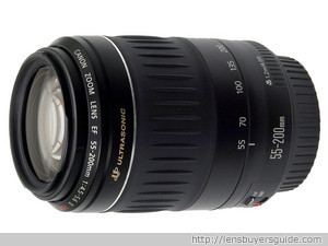 Canon EF 55-200mm f/4.5-5.6 II USM lens