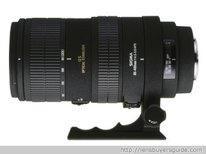 Sigma 80-400mm f/4.5-5.6 APO EX DG OS lens