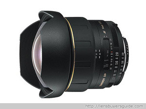 Tamron SP AF14mm f/2.8 Aspherical lens