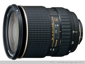 Tokina AF16-50mm f/2.8 PRO DX lens