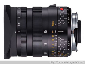 Leica TRI-ELMAR-M 16-18-21mm f/4 ASPH lens