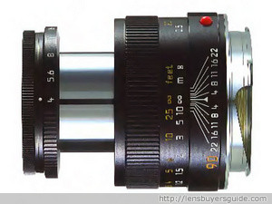 Leica MACRO-ELMAR-M 90mm f/4.0 lens