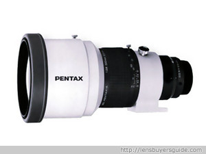 Pentax smc A 300mm f/2.8 ED (IF) lens