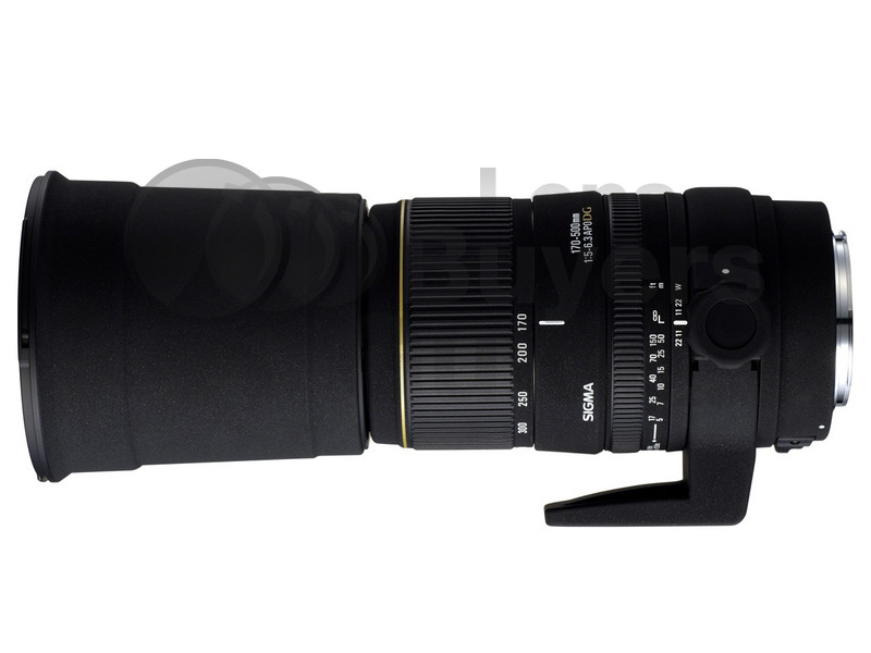 【新価格】【良品】 Sigma AF 170-500mm f5-6.3 D APO ニコン レンズ(ズーム)